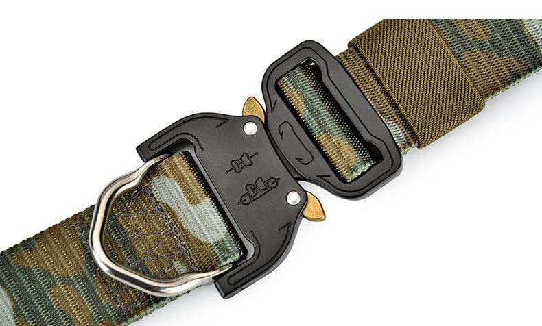 Canvas Belt Metal Quick Lock Buckle tacticle clothing  BushLine