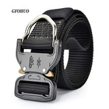 Canvas Belt Metal Quick Lock Buckle tacticle clothing  BushLine