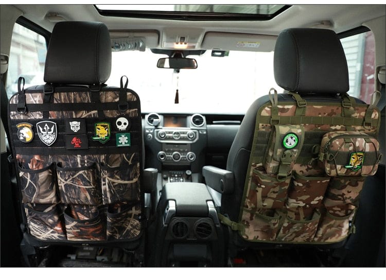 Car Organiser Seat Back Storage Bag Multifunction Camo BackPacks  BushLine