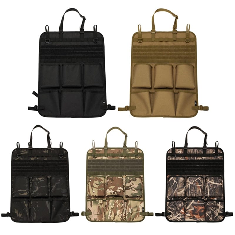Car Organiser Seat Back Storage Bag Multifunction Camo BackPacks  BushLine
