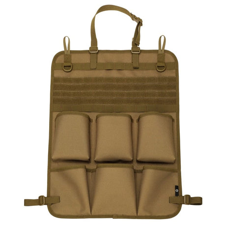 Car Organiser Seat Back Storage Bag Multifunction Camo BackPacks BushLine Brown