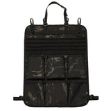 Car Organiser Seat Back Storage Bag Multifunction Camo BackPacks BushLine Black Camo
