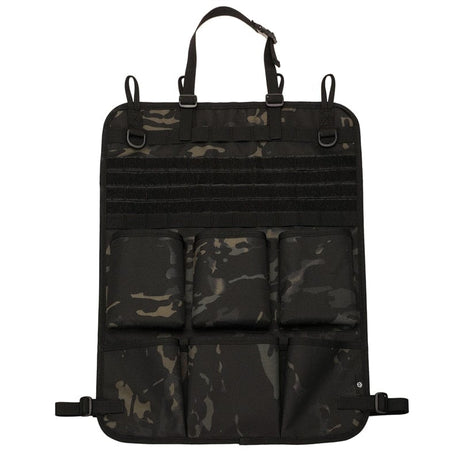 Car Organiser Seat Back Storage Bag Multifunction Camo BackPacks BushLine Black Camo