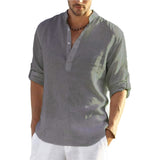 Casual Cool Cotton Bali Shirt Outdoor Shirts & Tops BushLine Gray US S 50-60 KG