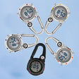 Clip On Carabiner Digital Sports Watches Quartz Optics BushLine