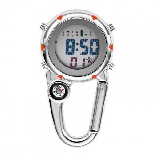 Clip On Carabiner Digital Sports Watches Quartz Optics BushLine