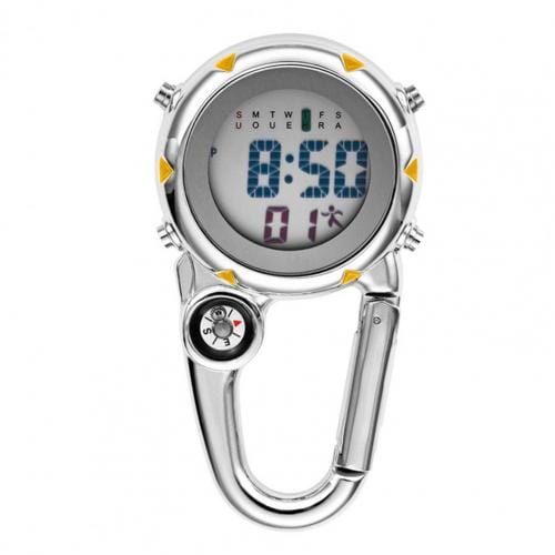 Clip On Carabiner Digital Sports Watches Quartz Optics BushLine