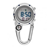 Clip On Carabiner Digital Sports Watches Quartz Optics BushLine