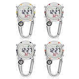 Clip On Carabiner Digital Sports Watches Quartz Optics BushLine