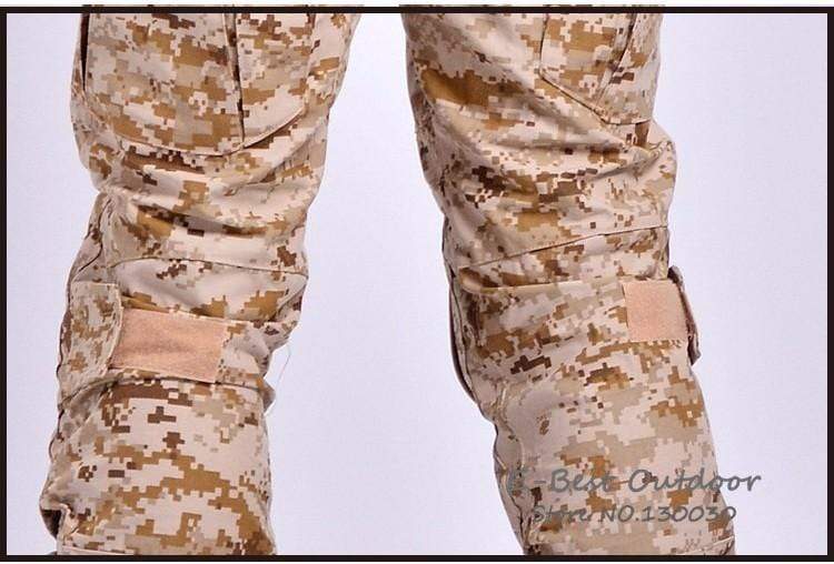 Combat Shirt + Cargo Pants Knee Pads tacticle clothing  