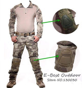 Combat Shirt + Cargo Pants Knee Pads tacticle clothing  