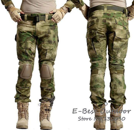 Combat Shirt + Cargo Pants Knee Pads tacticle clothing  