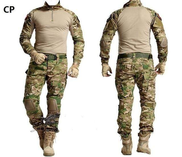 Combat Shirt + Cargo Pants Knee Pads tacticle clothing  BushLine