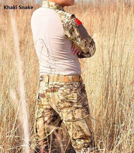 Combat Shirt + Cargo Pants Knee Pads tacticle clothing  BushLine