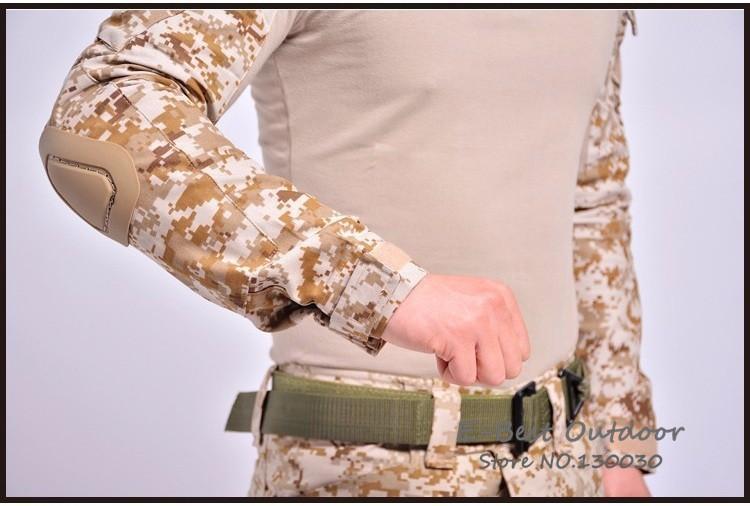 Combat Shirt + Cargo Pants Knee Pads tacticle clothing  BushLine