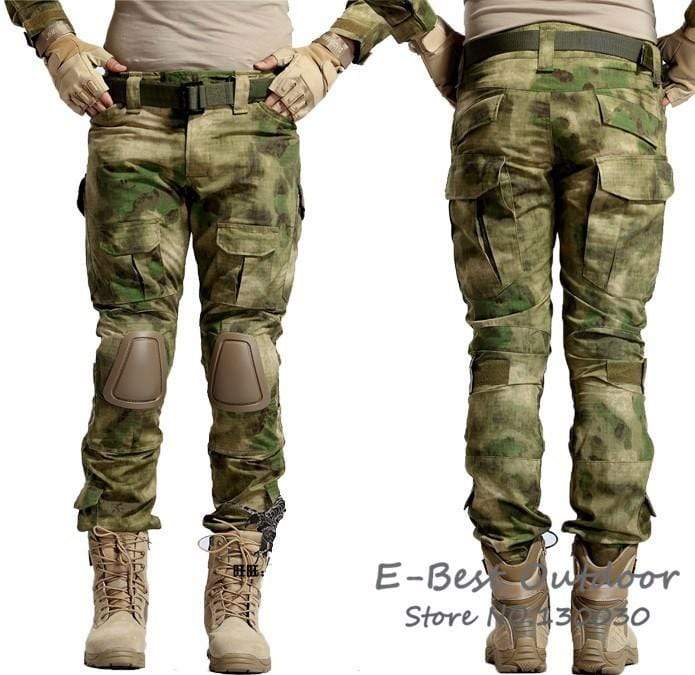 Combat Shirt + Cargo Pants Knee Pads tacticle clothing  BushLine