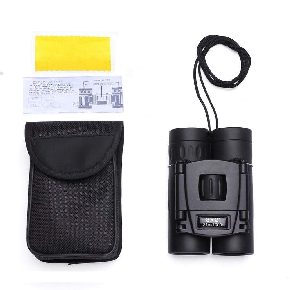 Compact Binoculars 1000m Long Range 8x21 Optics  BushLine
