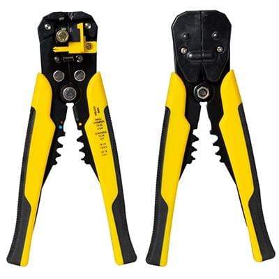 Crimper Cable Cutter Wire Stripper 0.2-6.0mm electrical supplys BushLine D1 Yellow