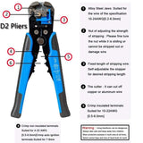 Crimper Cable Cutter Wire Stripper 0.2-6.0mm electrical supplys  BushLine