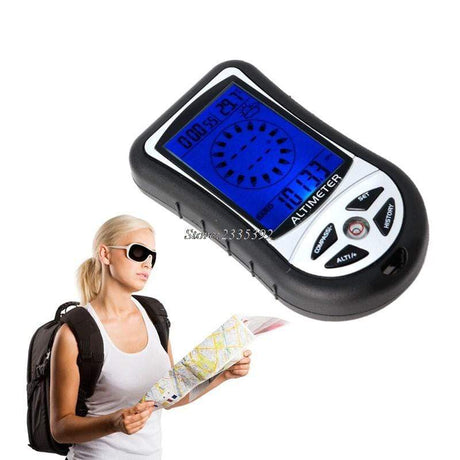 Digital Altimeter - 8 in 1 Smart Technology  BushLine