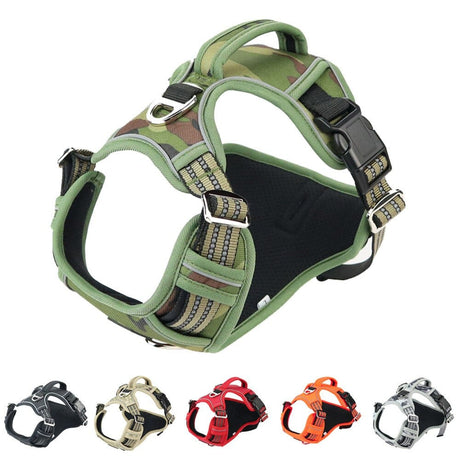 Dog Harness Adjustable Large & Medium Dog Stuff  
