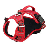 Dog Harness Adjustable Large & Medium Dog Stuff BushLine Red S