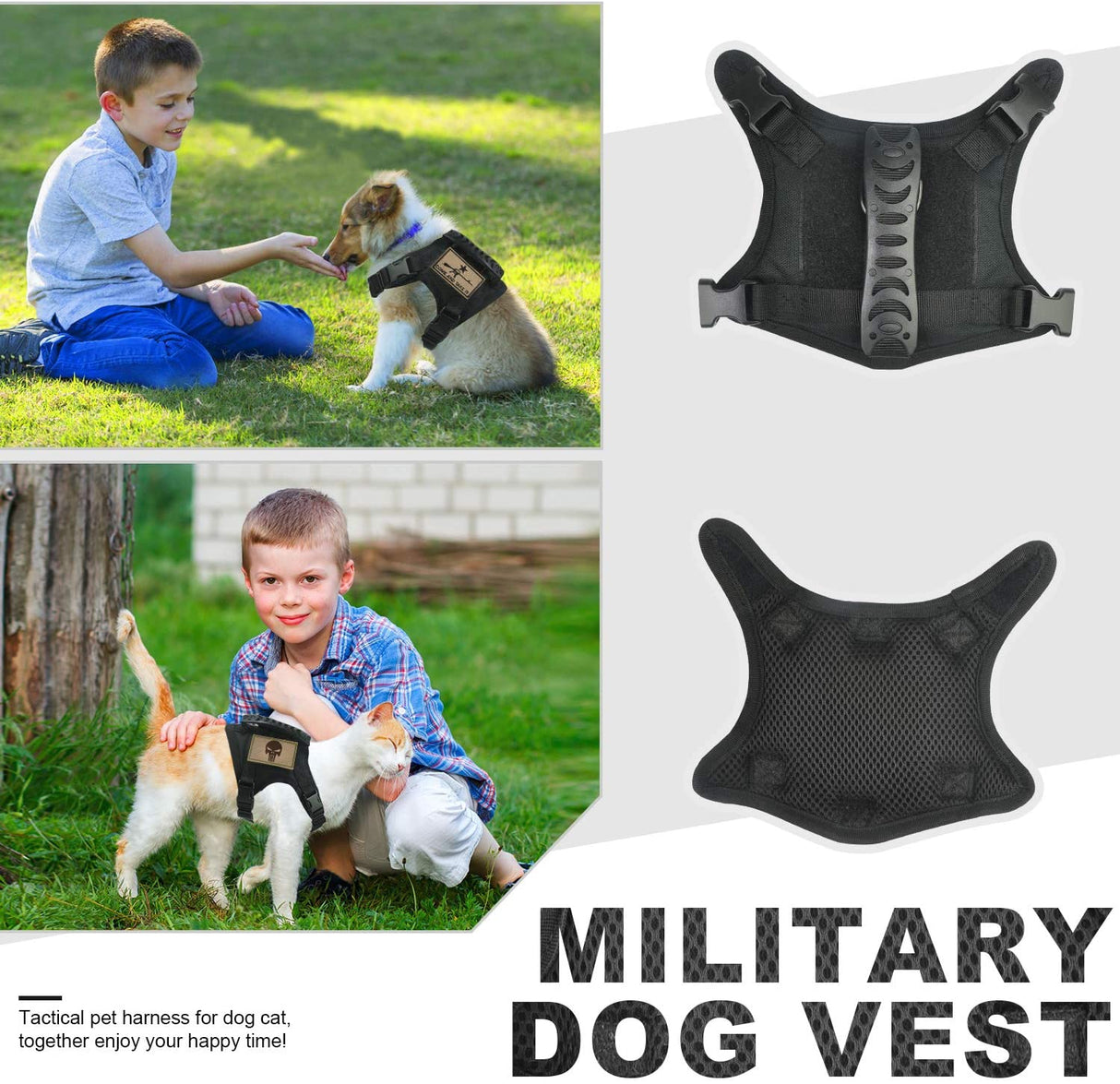 Dog Harness Leash Set for Small Dogs & Cats Dog Stuff  BushLine