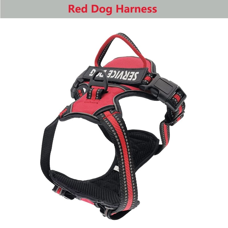 Dog Vest Harness Leash Reflective Dog Stuff  BushLine