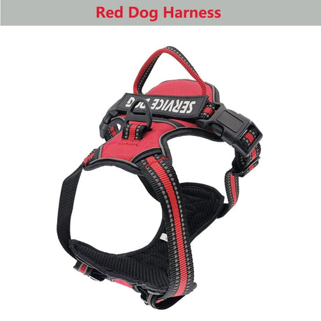 Dog Vest Harness Leash Reflective Dog Stuff  BushLine
