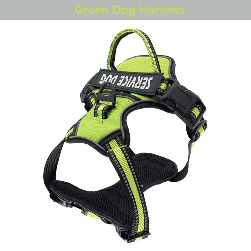 Dog Vest Harness Leash Reflective Dog Stuff  BushLine
