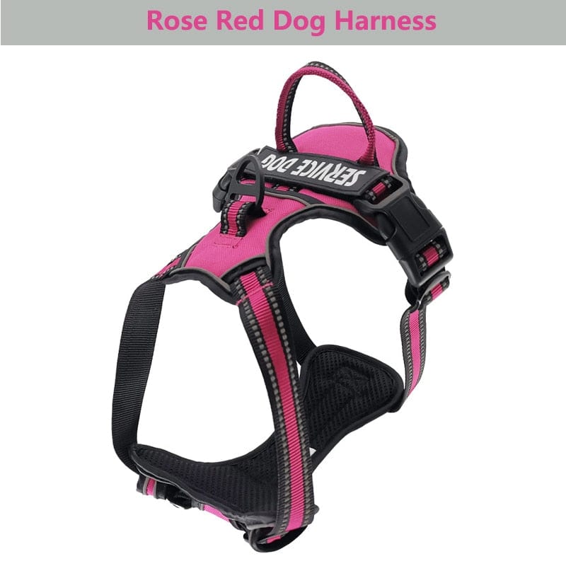 Dog Vest Harness Leash Reflective Dog Stuff  BushLine