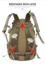 Durable Hydration Molle Backpack 8 Designs 40L BackPacks  