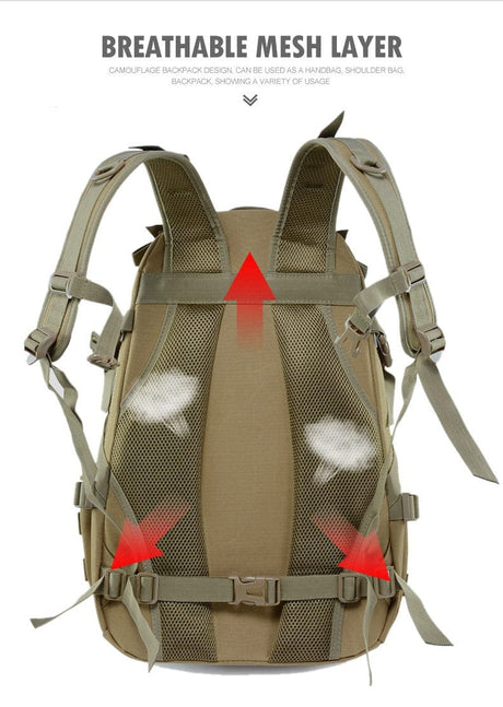 Durable Hydration Molle Backpack 8 Designs 40L BackPacks  