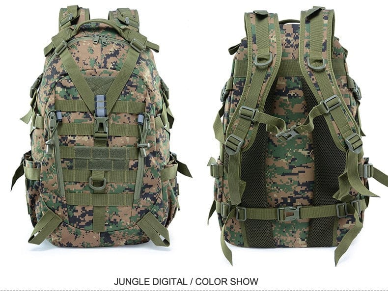 Durable Hydration Molle Backpack 8 Designs 40L BackPacks  BushLine