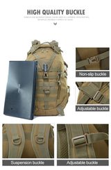 Durable Hydration Molle Backpack 8 Designs 40L BackPacks  BushLine