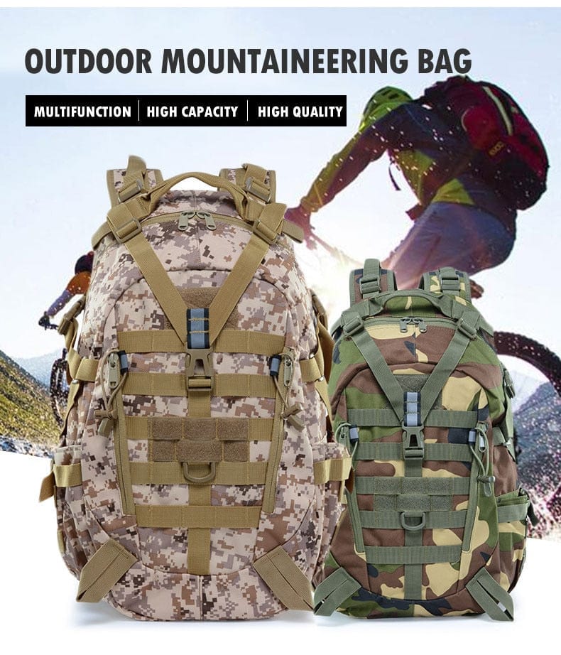 Durable Hydration Molle Backpack 8 Designs 40L BackPacks  BushLine