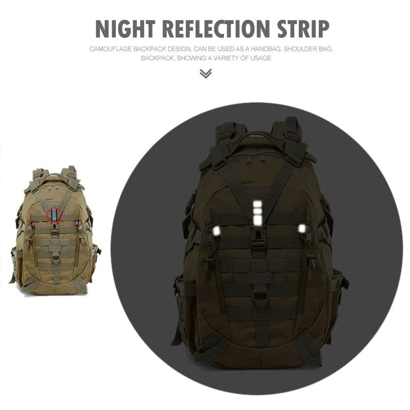 Durable Hydration Molle Backpack 8 Designs 40L BackPacks  BushLine