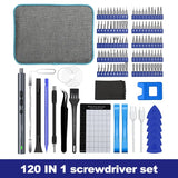 Electric Screwdriver 62/28/120pcs IN 1 Screwdriver Set tools  BushLine