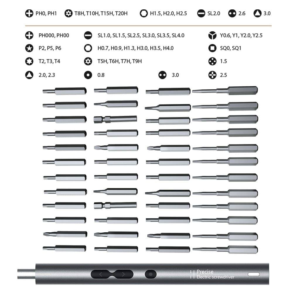 Electric Screwdriver 62/28/120pcs IN 1 Screwdriver Set tools  BushLine