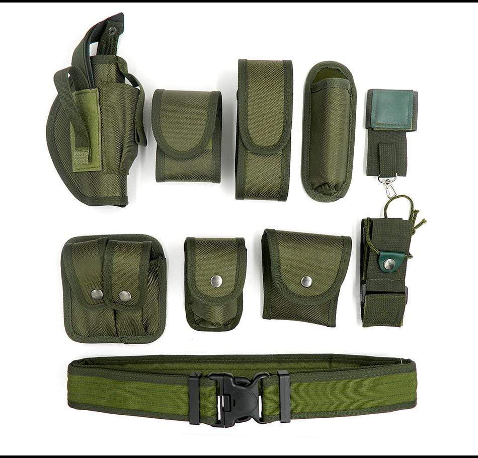 Equipment Belt 10 in 1 Molle army surplus  BushLine