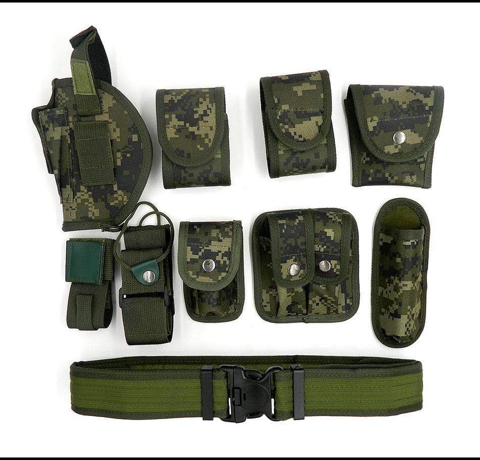 Equipment Belt 10 in 1 Molle army surplus  BushLine