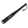 Full length view of the black torch on white, bezel end at left