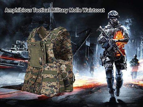 Expandable Outdoor Adventure Vest 7 Colors Helmets & Packs  
