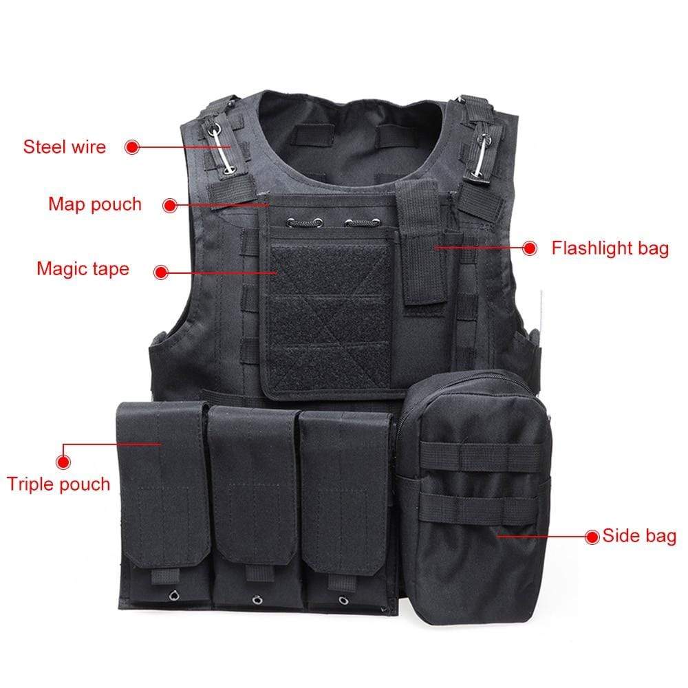 Expandable Outdoor Adventure Vest 7 Colors Helmets & Packs  BushLine