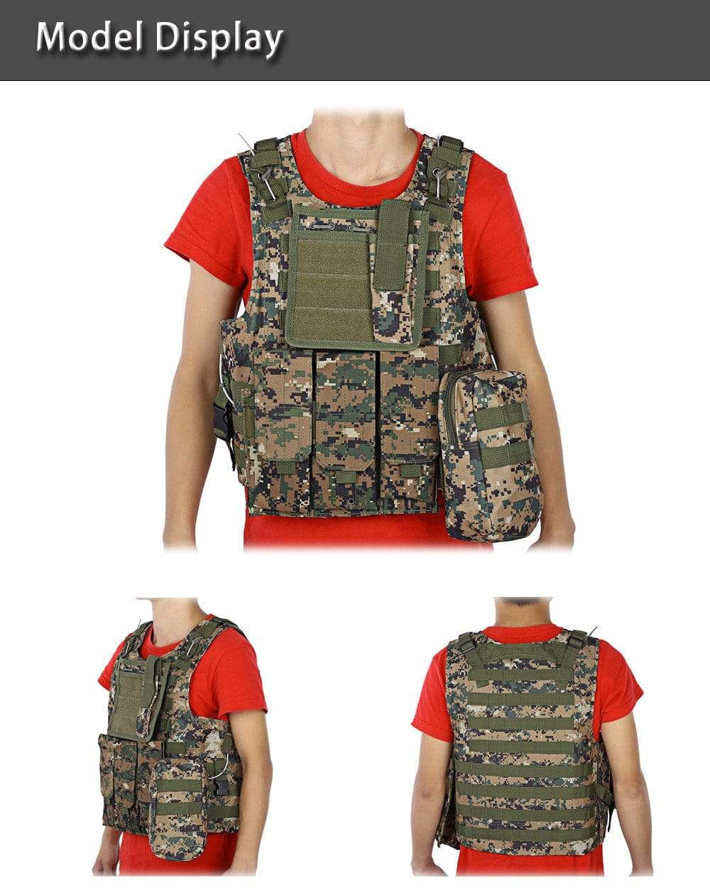 Expandable Outdoor Adventure Vest 7 Colors Helmets & Packs  BushLine