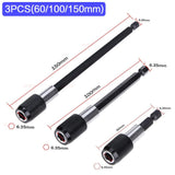 Extension Quick Release Hex Shank tools BushLine 3PCS