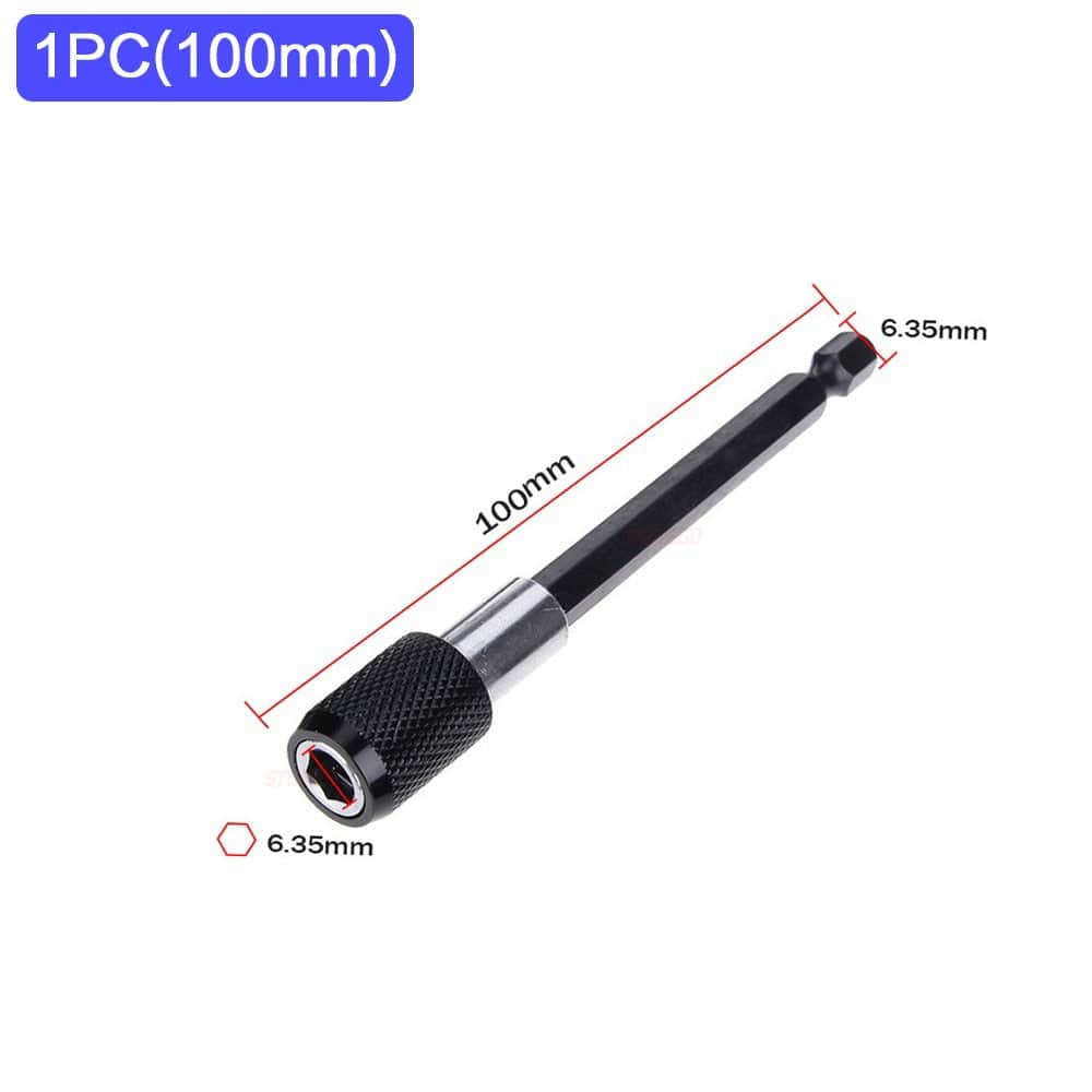 Extension Quick Release Hex Shank tools BushLine 1PC(100mm)
