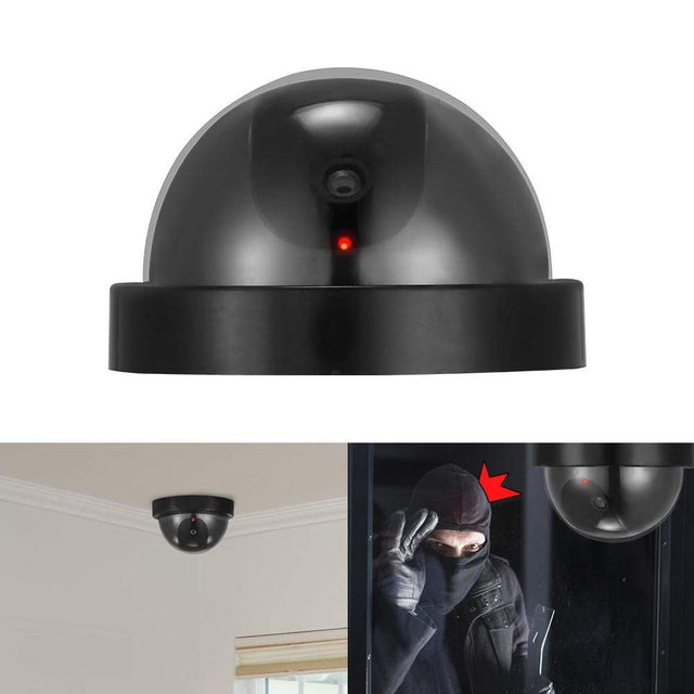 Fake Realistic Dome Security Cameras Security & Safety  