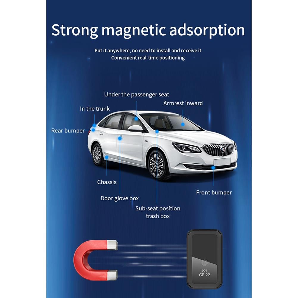 GPS MAGNETIC TRACKING DEVICE WITH SOS Security & Safety  BushLine