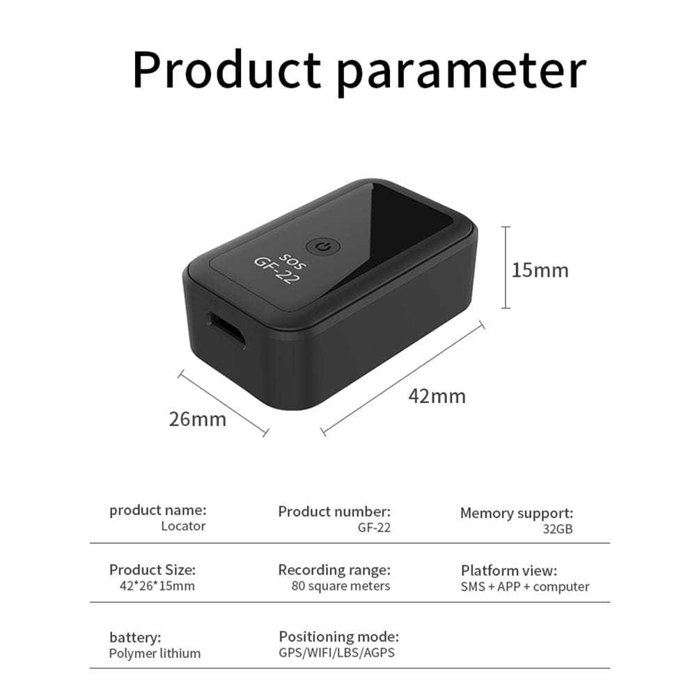 GPS MAGNETIC TRACKING DEVICE WITH SOS Security & Safety  BushLine
